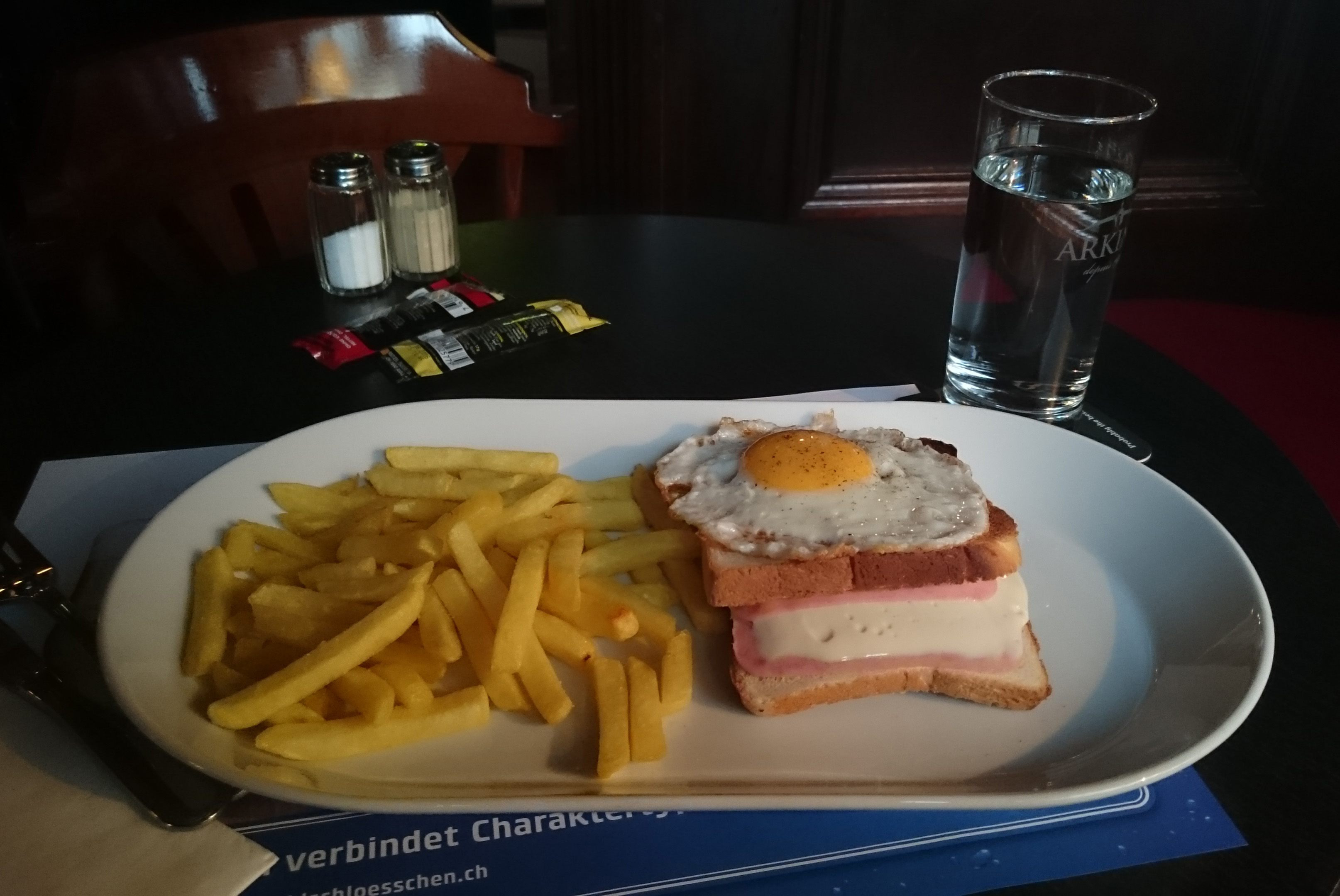 PIC_0036 Sun Lunch - Croque Madame pub food